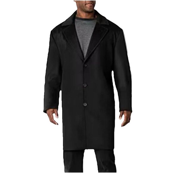 SHAQUILLE O'NEAL Long Length Wool Blend Big Tall Professional Coat, NWT! 3XLT - Picture 1 of 9